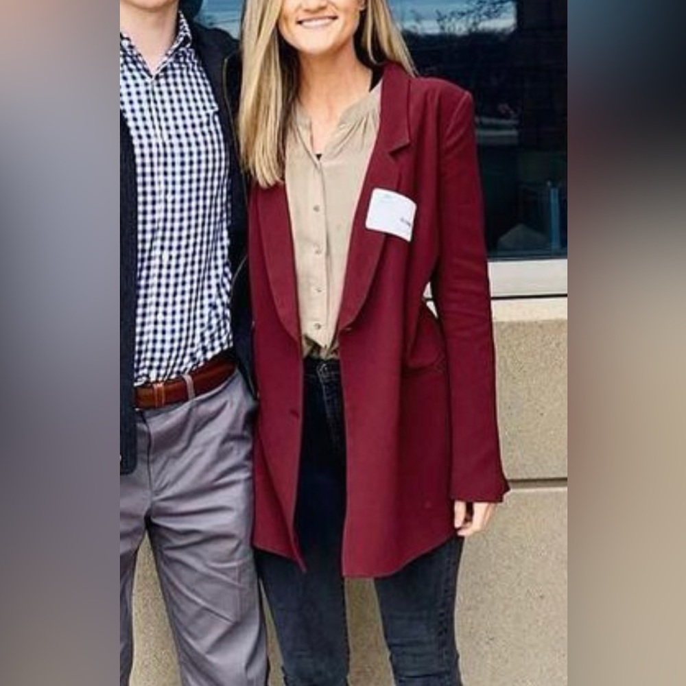 Maroon Blazer